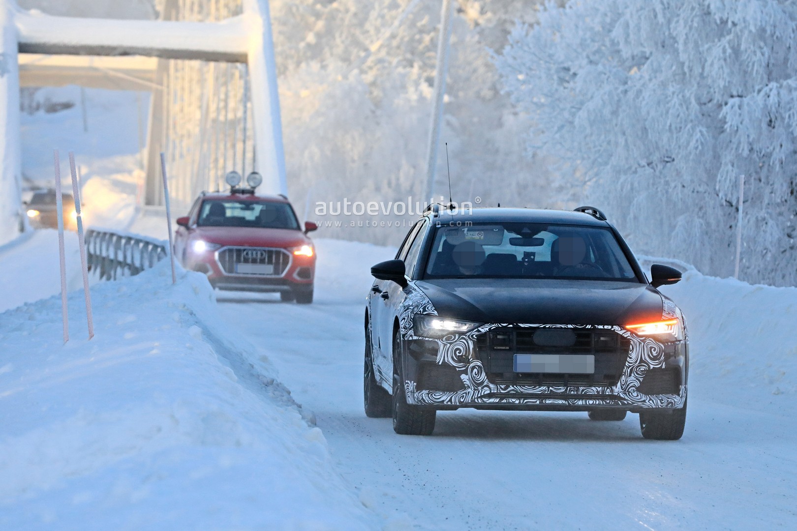 NOVO AUDI A6 ALLROAD QUATTRO REALIZA SEUS TESTES DE INVERNO NA EUROPA, foto 2
