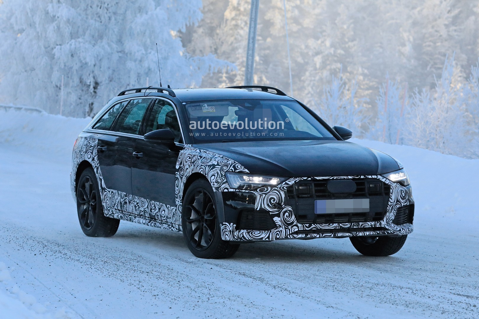 NOVO AUDI A6 ALLROAD QUATTRO REALIZA SEUS TESTES DE INVERNO NA EUROPA, foto 5