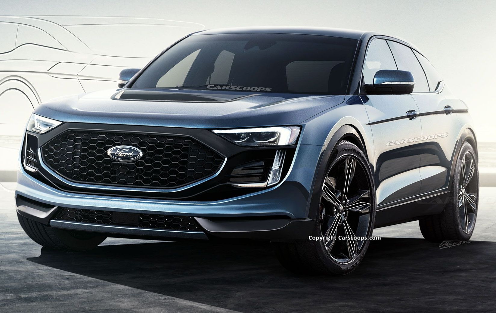 FORD PATENTEIA UM NOVO V8 HÍBRIDO COM 2 MOTORES ELÉTRICOS, foto 1