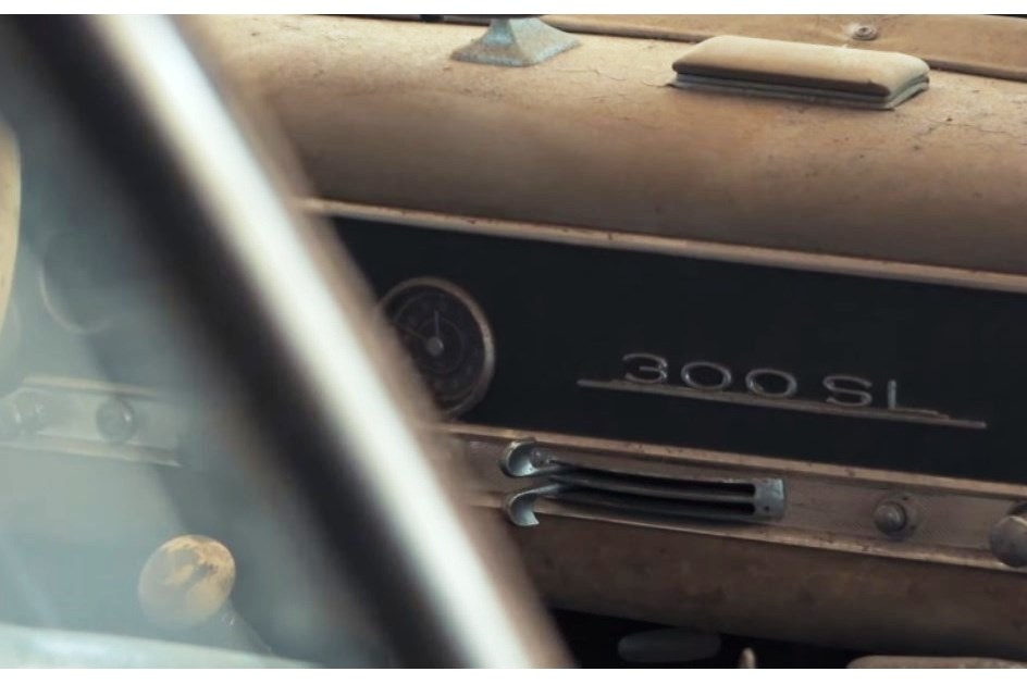 MERCEDES-BENZ 300 SL QUE ESTEVE POR 60 ANOS FECHADO FOI ENCONTRADO EM UM ARMAZÉM NA FLÓRIDA, foto 7
