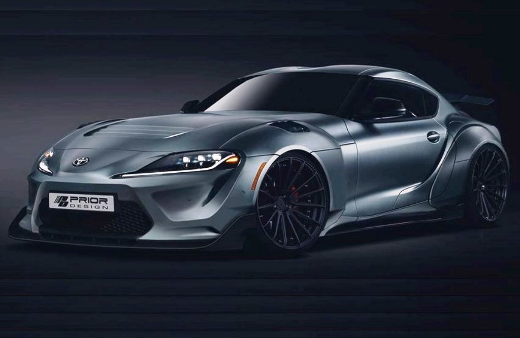 TOYOTA SUPRA PREPARADO PELA PRIOR DESIGN MOSTRA UMA PERSONALIDADE MELHORADA, foto 1