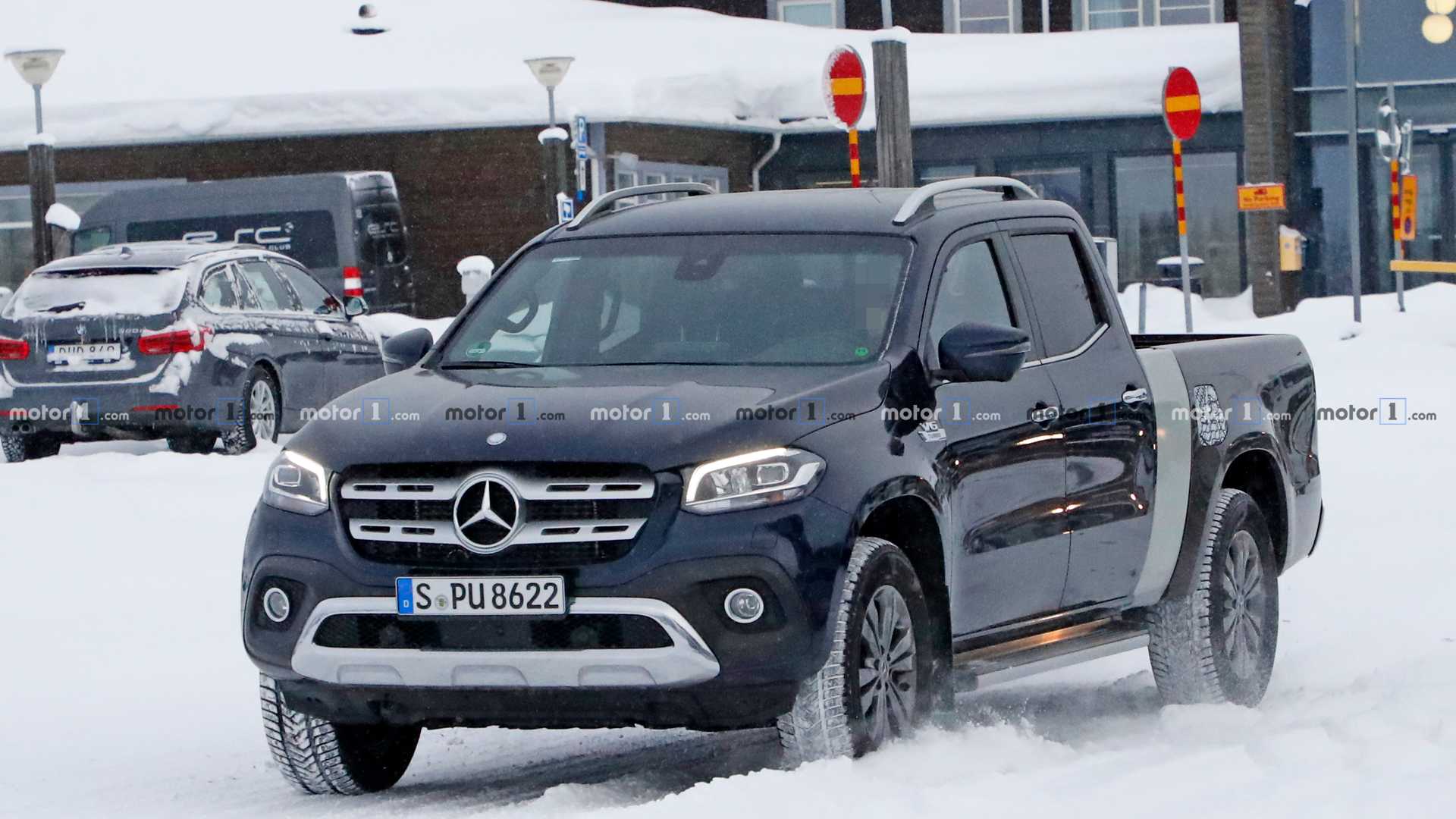 NOVO MERCEDES-BENZ X CLASS DE CHASSI ESTENDIDO FLAGRADO SEM CAMUFLAGEM, foto 1