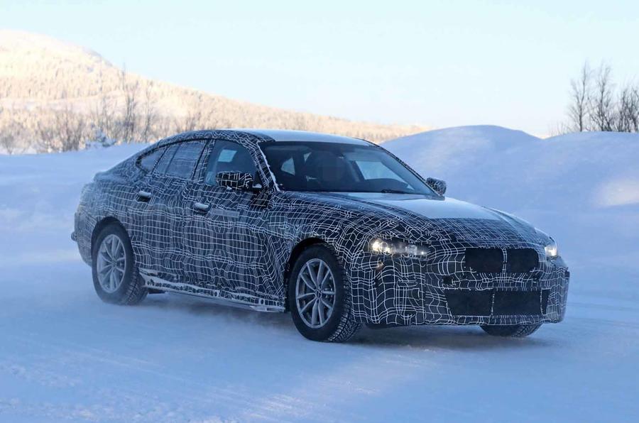 FUTURO BMW i4 COMEÇA SEUS PRIMEIROS TESTES DE INVERNO, foto 1