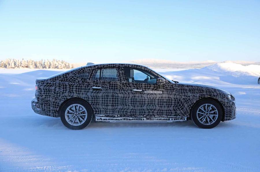FUTURO BMW i4 COMEÇA SEUS PRIMEIROS TESTES DE INVERNO, foto 5