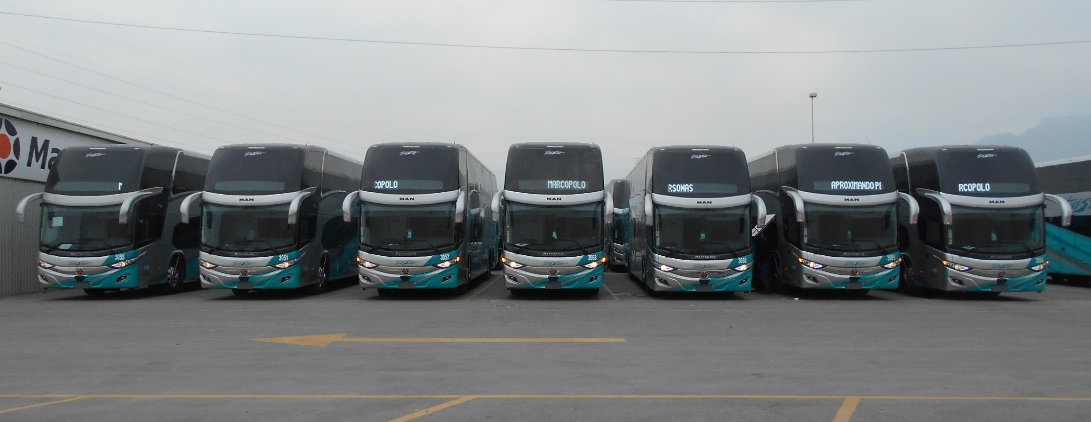 VOLKSWAGEN CAMINHÕES E ÔNIBUS FORNECE 83 ÔNIBUS MAN À IAMSA NO MÉXICO, foto 1