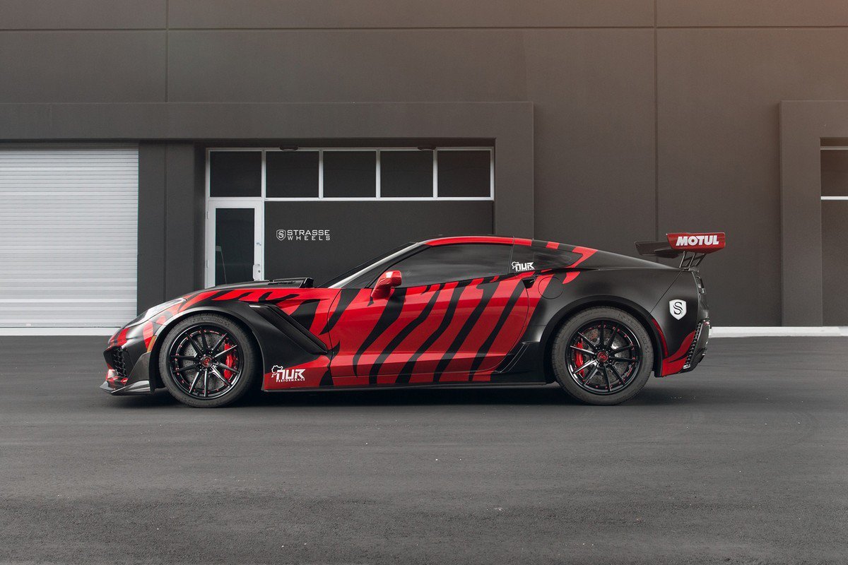 CHEVROLET CORVETTE ZR1 OFERECE UMA IMAGEM MAIS RADICAL COM AS RODAS DA STRASSE WHEELS, foto 7