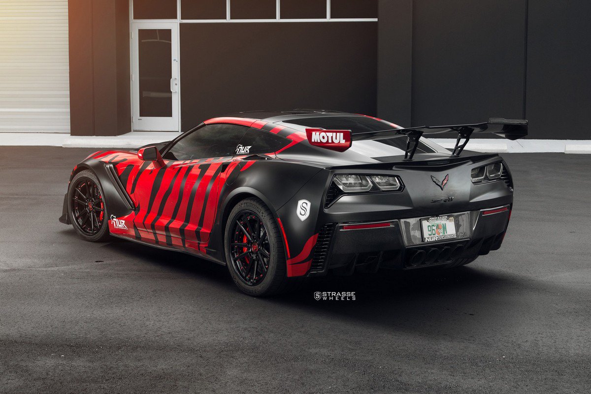CHEVROLET CORVETTE ZR1 OFERECE UMA IMAGEM MAIS RADICAL COM AS RODAS DA STRASSE WHEELS, foto 13