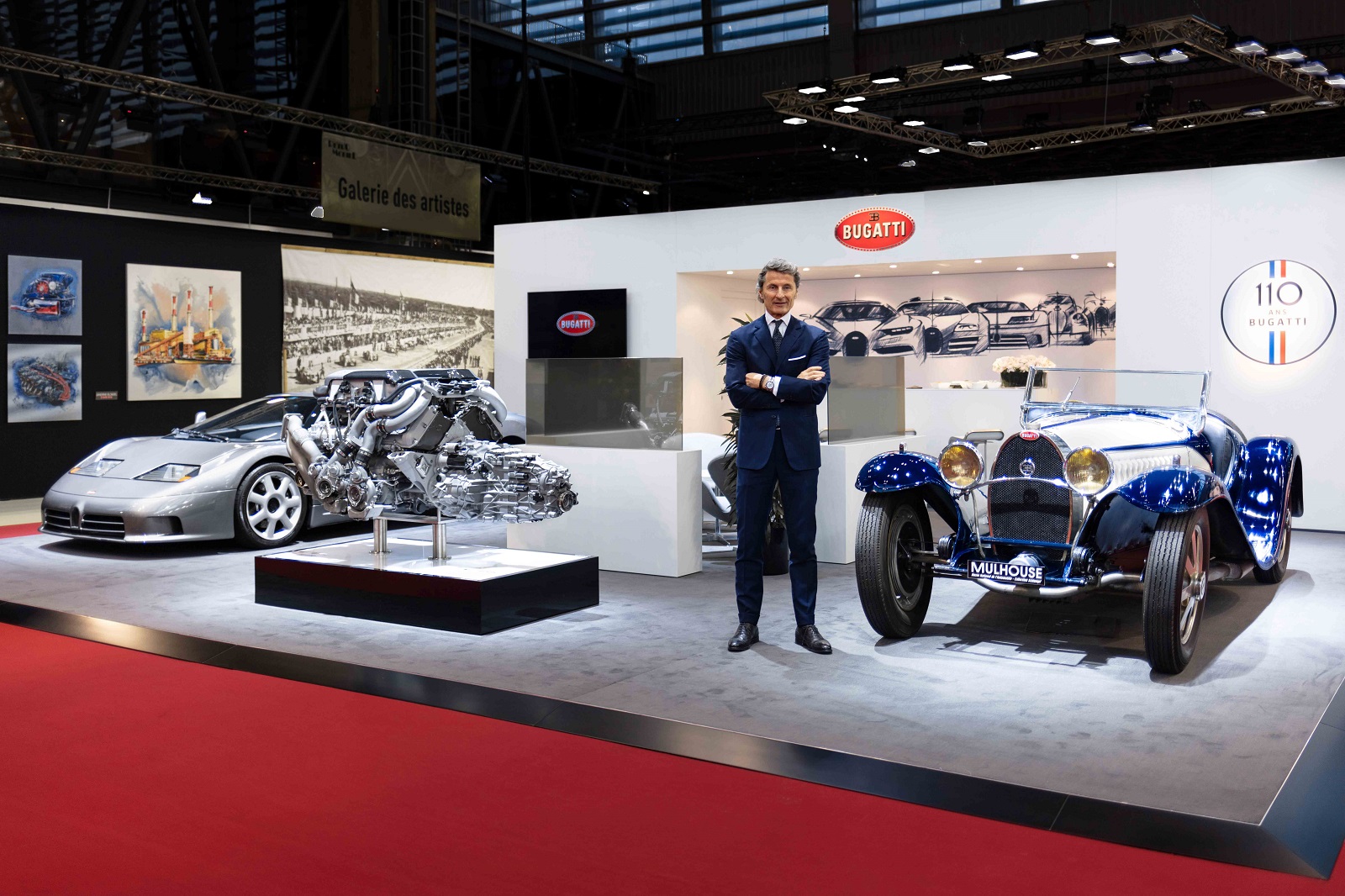 BUGATTI DEU INÍCIO À CELEBRAÇÃO DOS SEUS 110 ANOS NO SALÃO RÉTROMOBILE, foto 1