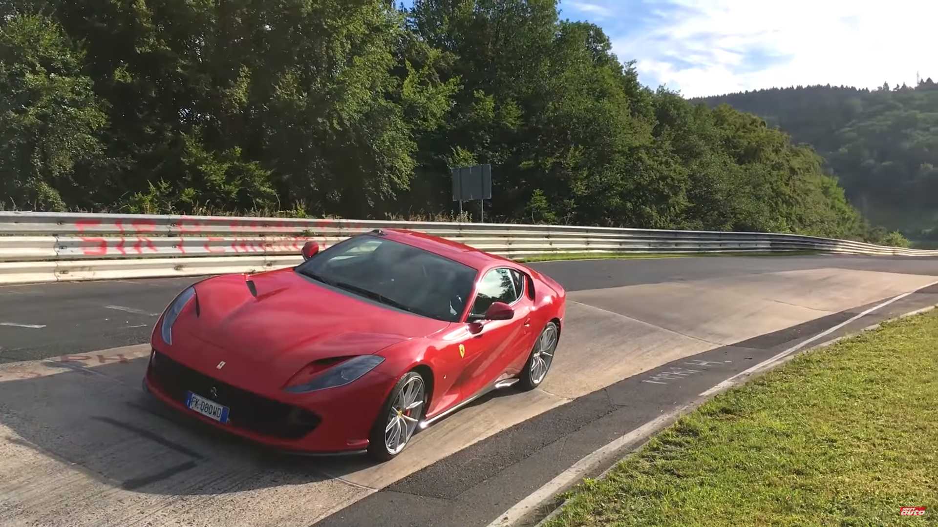 FERRARI F812 SUPERFAST MARCA UM CRONO DE 7:27.48 EM NÜRBURGRING, foto 3