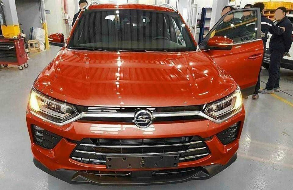 VAZARAM IMAGENS DO EXTERIOR DO NOVO SSANGYONG KORANDO ANTES DE GENEBRA, foto 1
