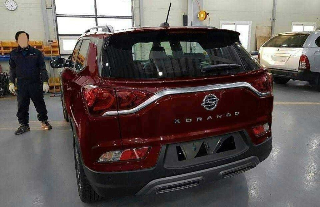 VAZARAM IMAGENS DO EXTERIOR DO NOVO SSANGYONG KORANDO ANTES DE GENEBRA, foto 2