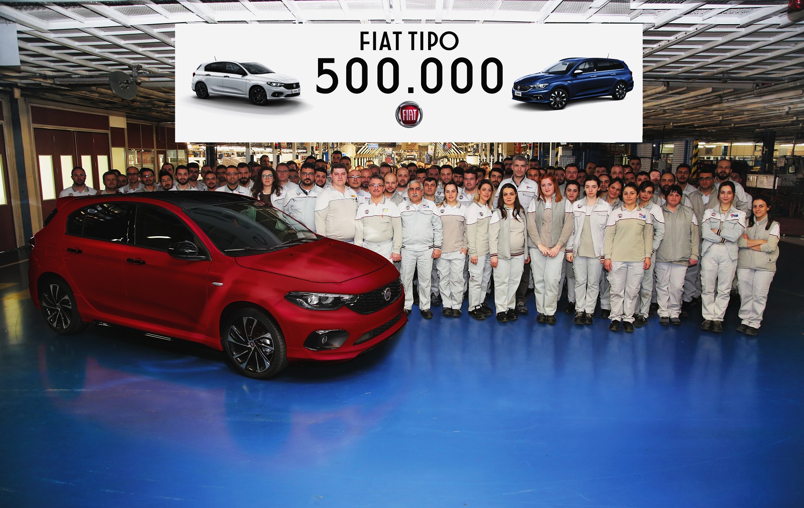 FIAT TIPO ALCANÇA MEIO MILHÃO DE UNIDADES PRODUZIDAS EM MENOS DE 3 ANOS, foto 1