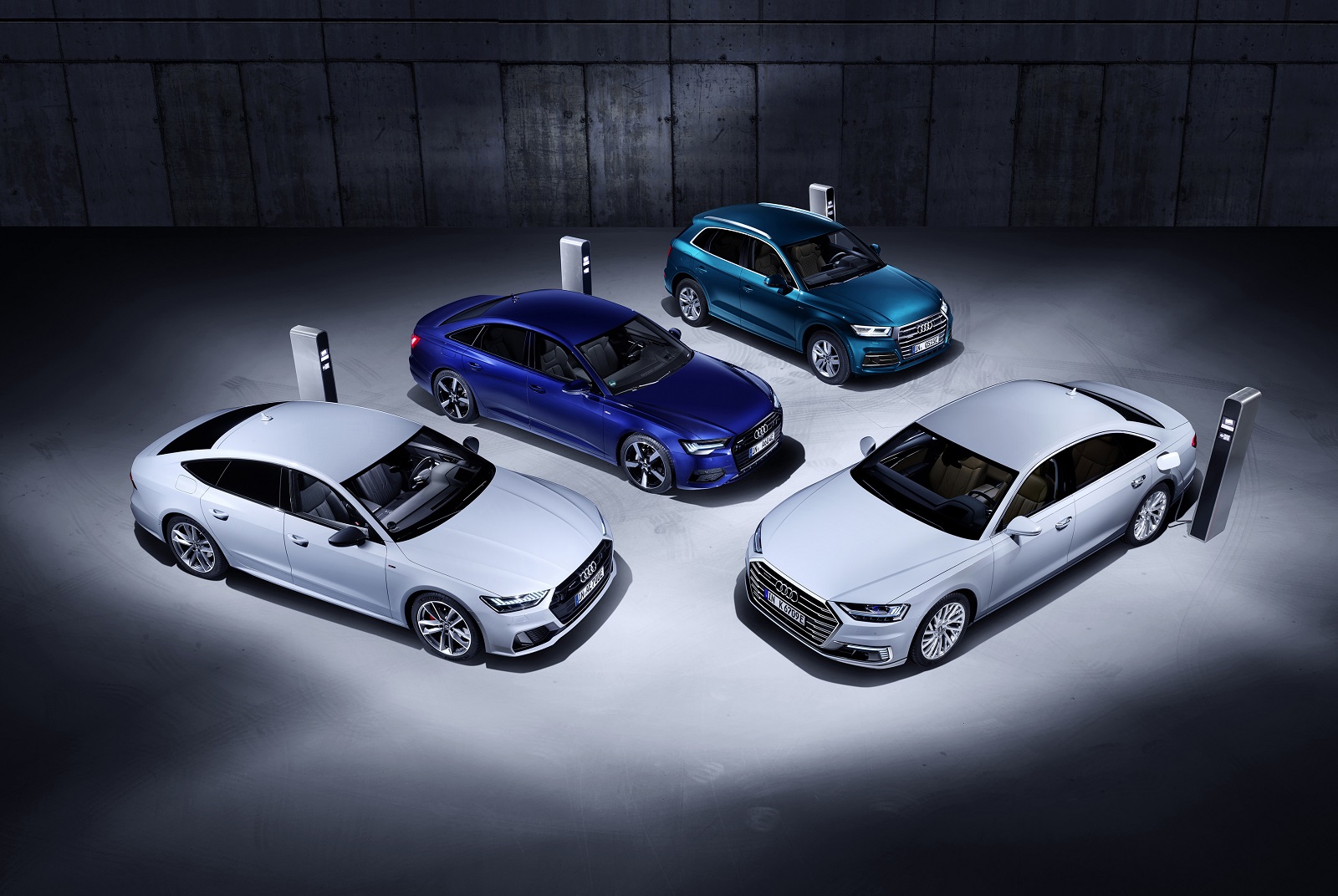 AUDI APRESENTA SEUS NOVOS HÍBRIDOS PLUG-IN: Q5, A6, A7 E A8 TERÃO VERSÕES ELETRIFICADAS, foto 1