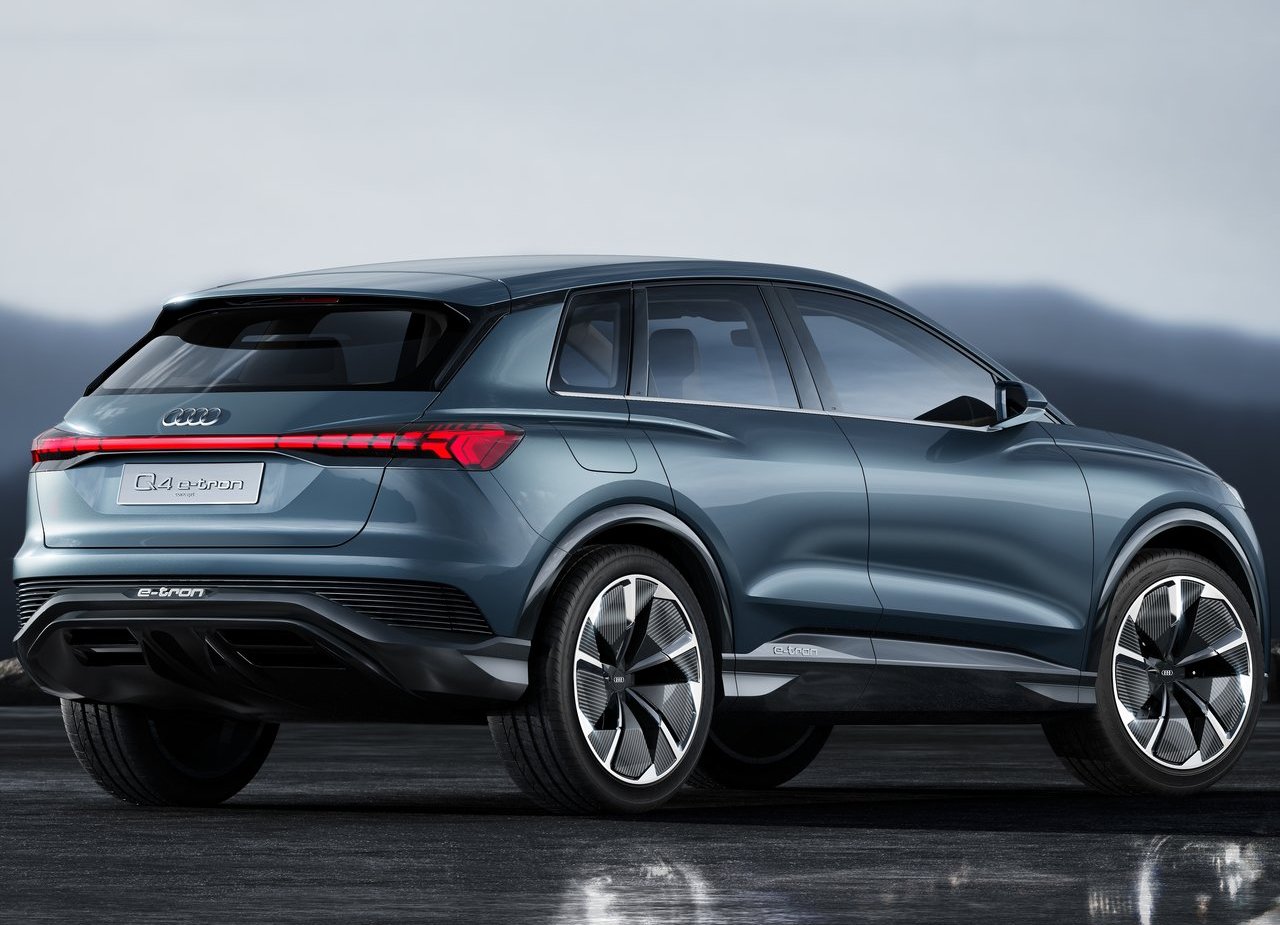 AUDI Q4 E-TRON CONCEPT: PROTÓTIPO DE UM FUTURO SUV ELÉTRICO ESTREIA EM GENEBRA, foto 4