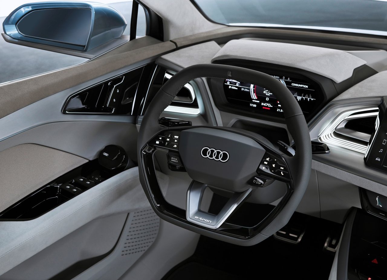 AUDI Q4 E-TRON CONCEPT: PROTÓTIPO DE UM FUTURO SUV ELÉTRICO ESTREIA EM GENEBRA, foto 13