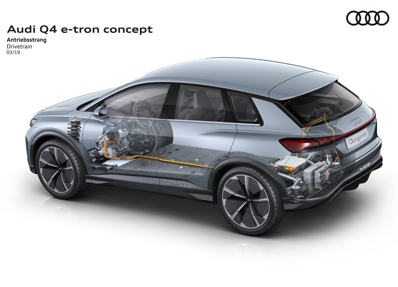 AUDI Q4 E-TRON CONCEPT: PROTÓTIPO DE UM FUTURO SUV ELÉTRICO ESTREIA EM GENEBRA, foto 19