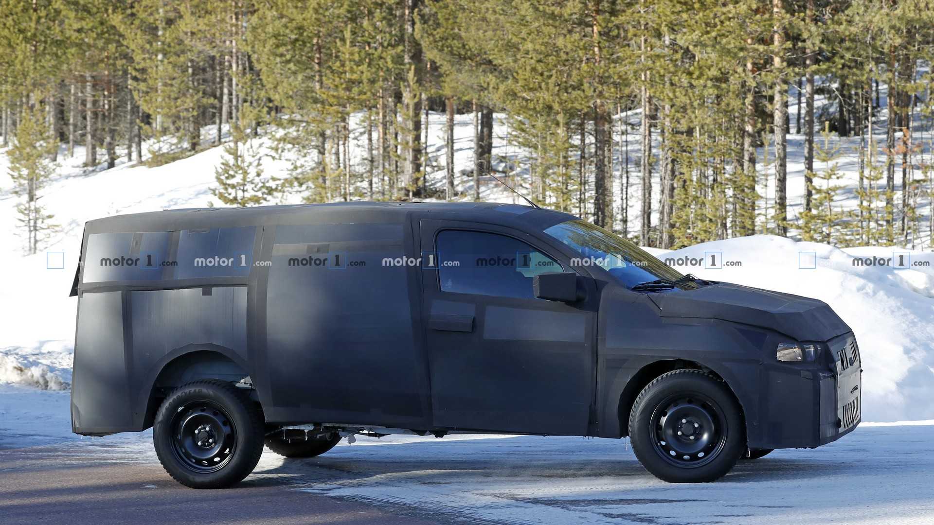 NOVO FIAT MOBI PICK-UP FLAGRADO DURANTE SEUS TESTES DE INVERNO NA ESCANDINÁVIA, foto 12