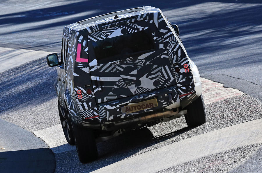 NOVO LAND ROVER DEFENDER FLAGRADO SENDO TESTADO EM NÜRBURGRING, foto 2