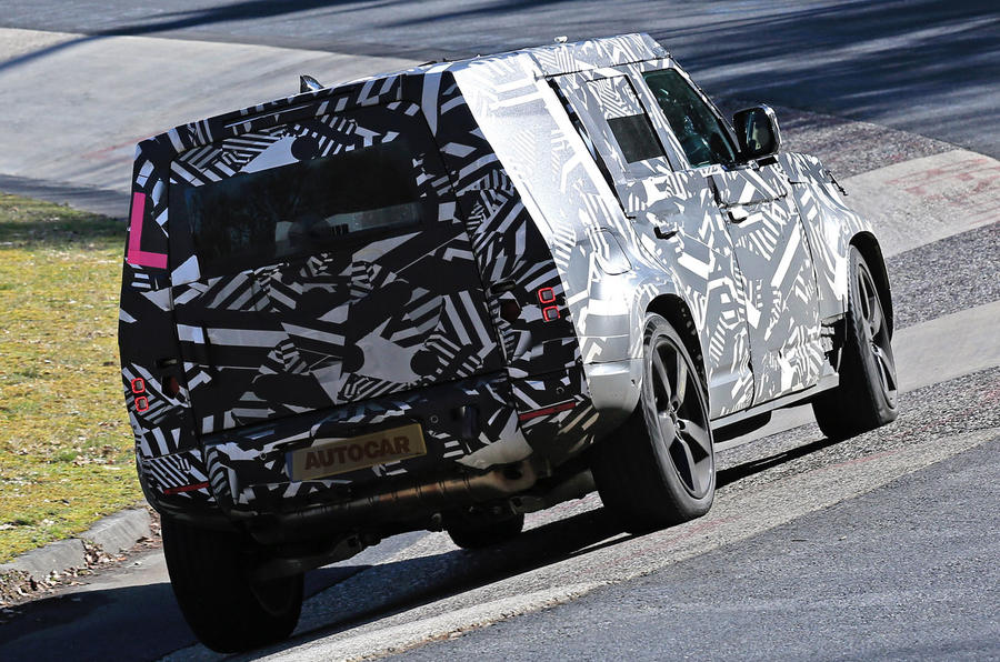 NOVO LAND ROVER DEFENDER FLAGRADO SENDO TESTADO EM NÜRBURGRING, foto 3