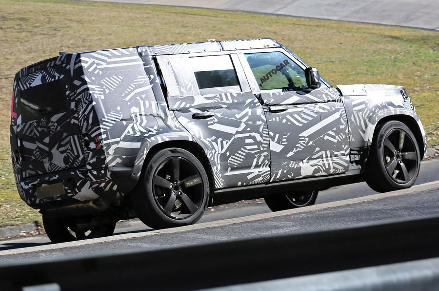 NOVO LAND ROVER DEFENDER FLAGRADO SENDO TESTADO EM NÜRBURGRING, foto 4
