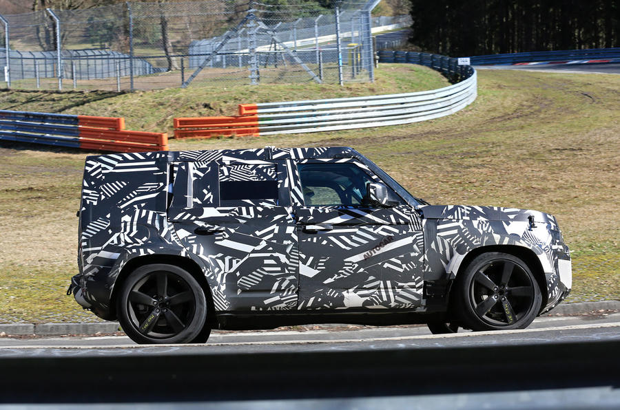 NOVO LAND ROVER DEFENDER FLAGRADO SENDO TESTADO EM NÜRBURGRING, foto 5