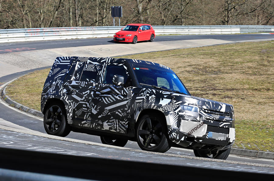NOVO LAND ROVER DEFENDER FLAGRADO SENDO TESTADO EM NÜRBURGRING, foto 6