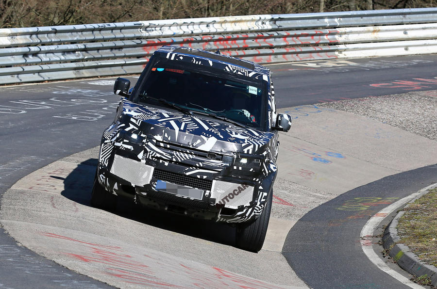 NOVO LAND ROVER DEFENDER FLAGRADO SENDO TESTADO EM NÜRBURGRING, foto 7