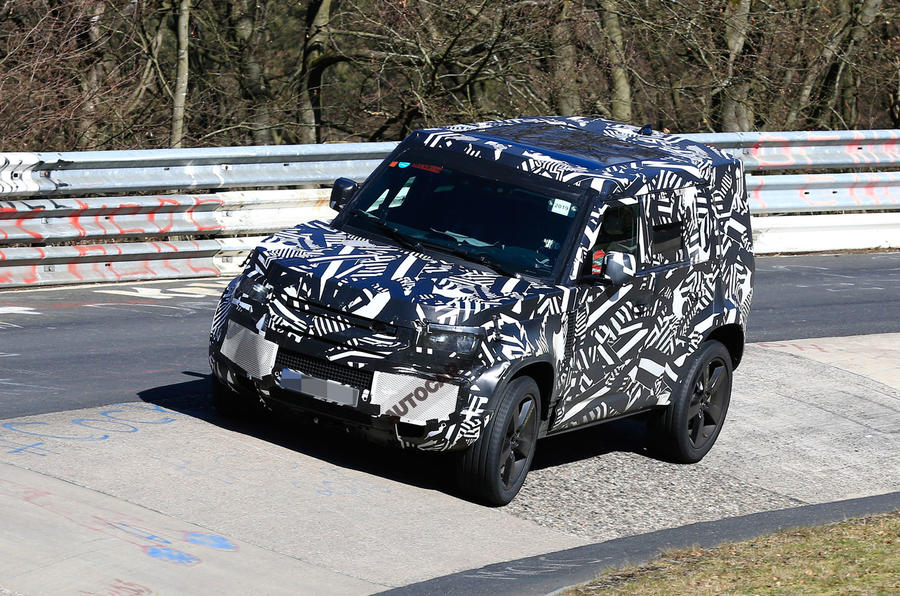 NOVO LAND ROVER DEFENDER FLAGRADO SENDO TESTADO EM NÜRBURGRING, foto 8