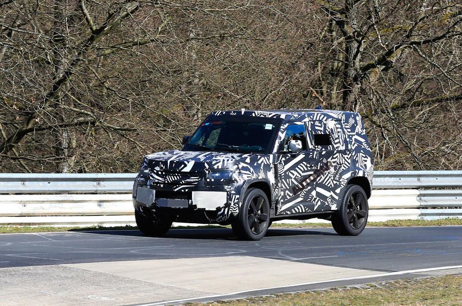 NOVO LAND ROVER DEFENDER FLAGRADO SENDO TESTADO EM NÜRBURGRING, foto 9