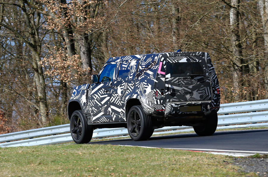 NOVO LAND ROVER DEFENDER FLAGRADO SENDO TESTADO EM NÜRBURGRING, foto 10