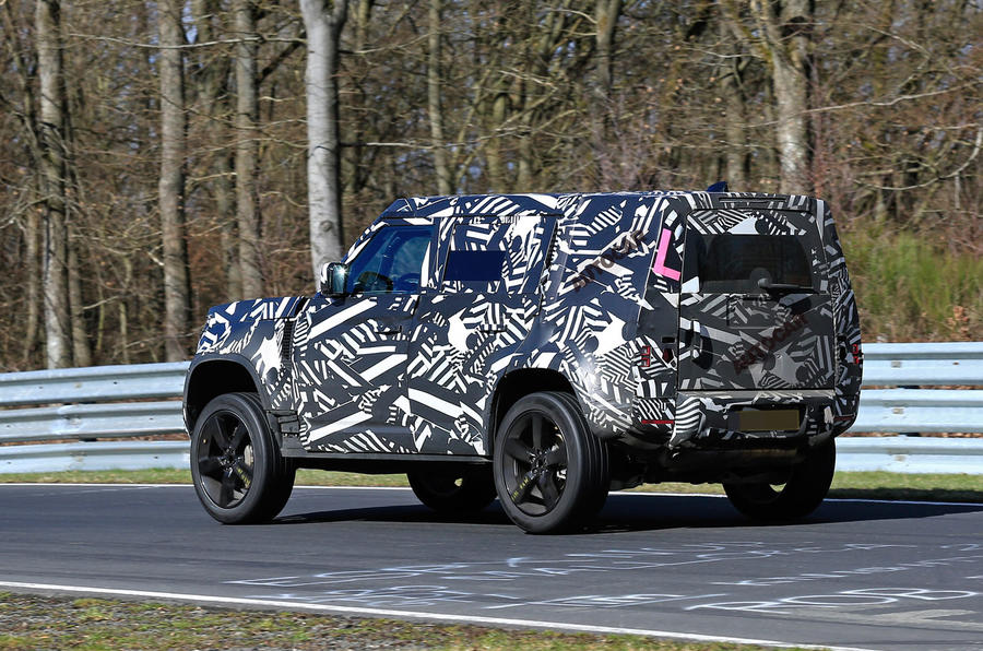 NOVO LAND ROVER DEFENDER FLAGRADO SENDO TESTADO EM NÜRBURGRING, foto 11