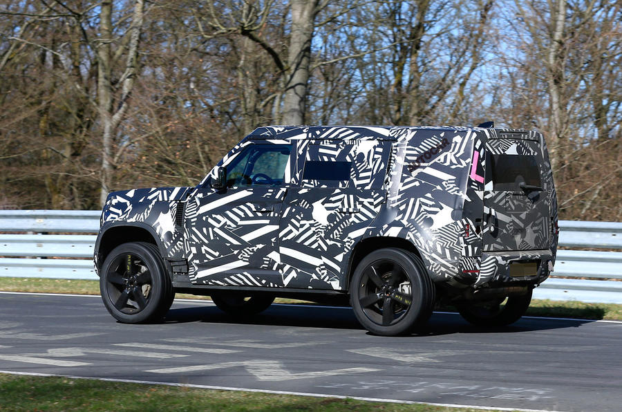 NOVO LAND ROVER DEFENDER FLAGRADO SENDO TESTADO EM NÜRBURGRING, foto 12