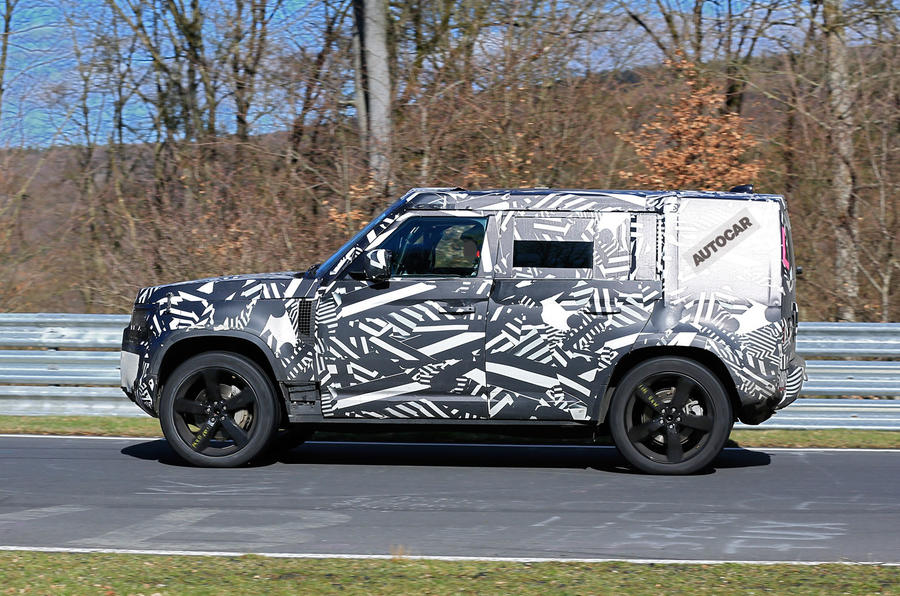NOVO LAND ROVER DEFENDER FLAGRADO SENDO TESTADO EM NÜRBURGRING, foto 13