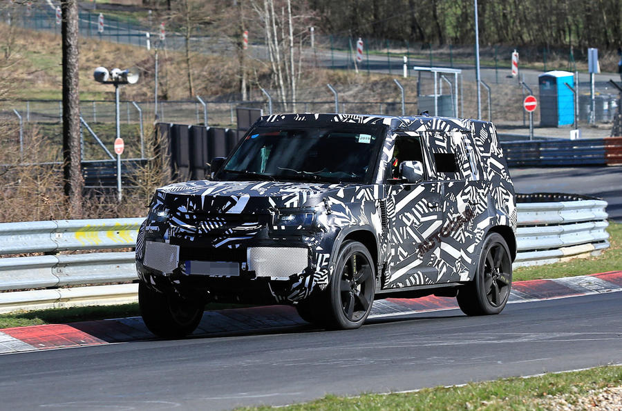 NOVO LAND ROVER DEFENDER FLAGRADO SENDO TESTADO EM NÜRBURGRING, foto 16