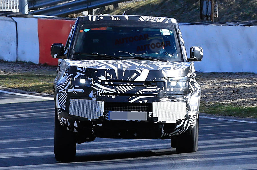 NOVO LAND ROVER DEFENDER FLAGRADO SENDO TESTADO EM NÜRBURGRING, foto 18