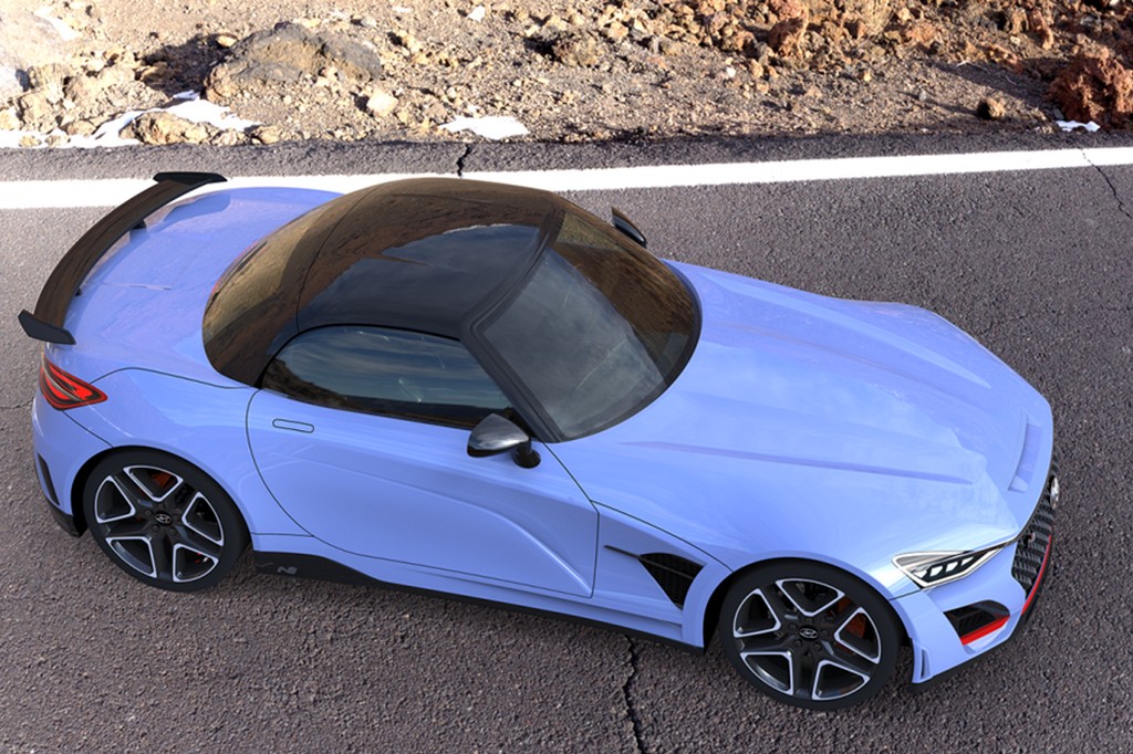 ASSIM PODERIA SER UM HYUNDAI ROADSTER DE PRODUÇÃO COM O EMBLEMA ‘N’, foto 7