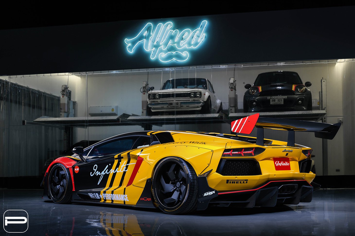 INFINITE E LIBERTY WALK TORNAM O LAMBORGHINI AVENTADOR AINDA MAIS RADICAL, foto 7