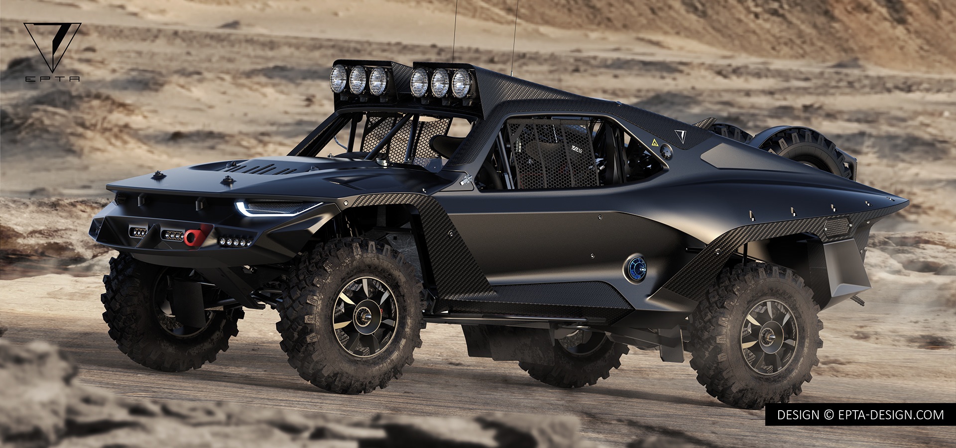 EPTA DESIGN APRESENTOU O FANTÁSTICO DESERT STORM TROPHY TRUCK, foto 1