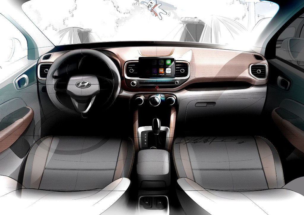 SURGEM OS PRIMEIROS ESBOÇOS DO NOVO HYUNDAI VENUE ANTES DE SUA APRESENTAÇÃO NO SALÃO DE NEW YORK, foto 3