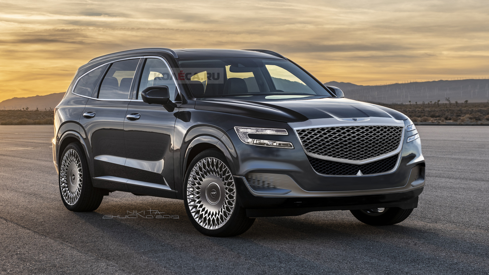 GENESIS GV80: ASSIM PODERÁ SER O FUTURO SUV DA MARCA DE LUXO DA HYUNDAI, foto 1