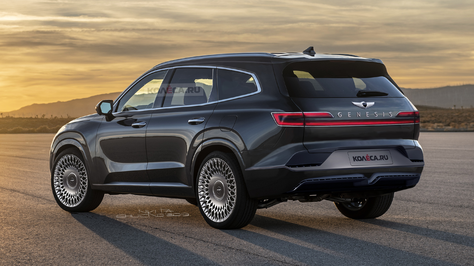 GENESIS GV80: ASSIM PODERÁ SER O FUTURO SUV DA MARCA DE LUXO DA HYUNDAI, foto 2