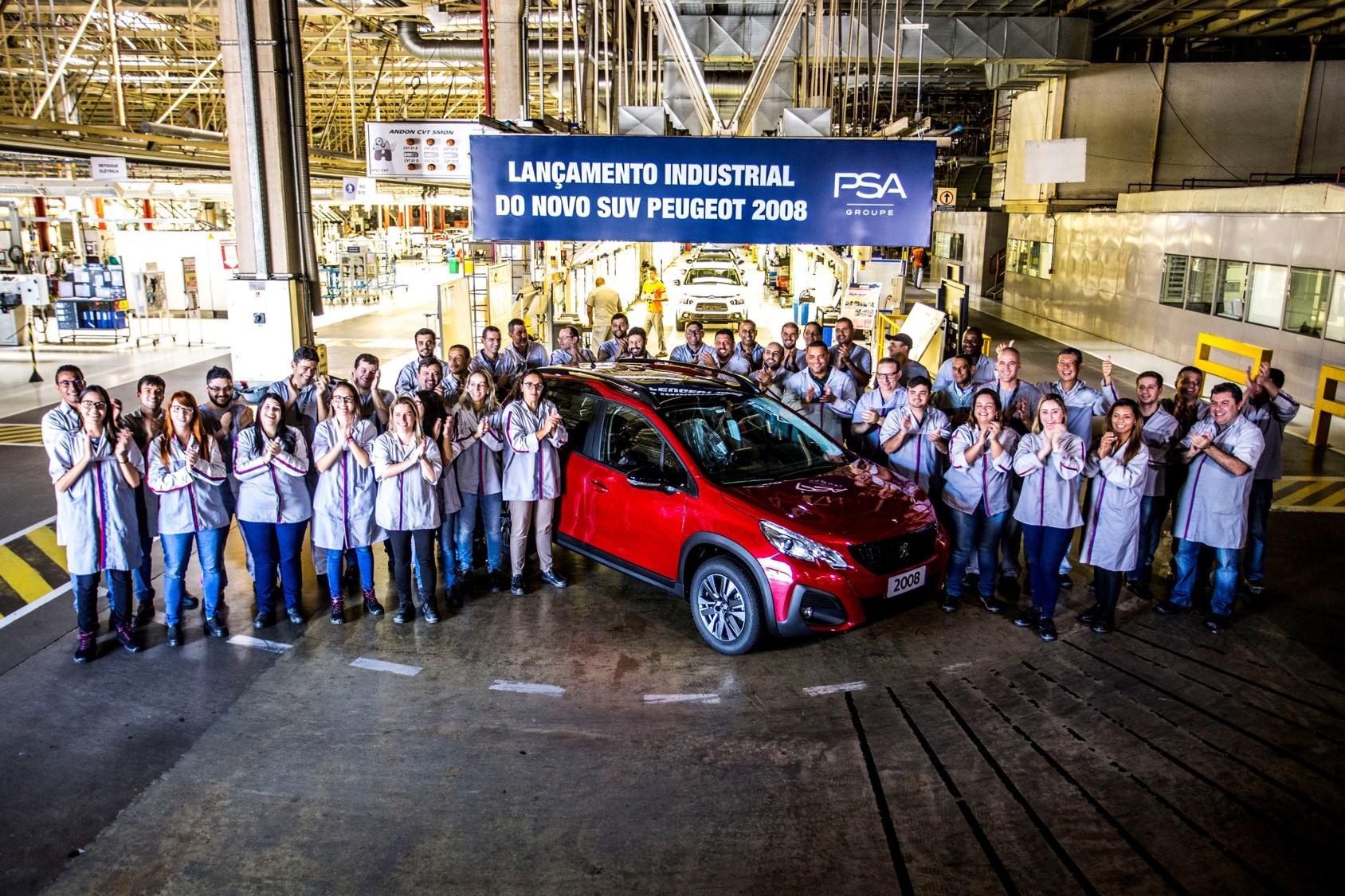 GROUPE PSA INICIA A PRODUÇÃO EM SÉRIE DO PEUGEOT 2008 EM PORTO REAL, foto 1