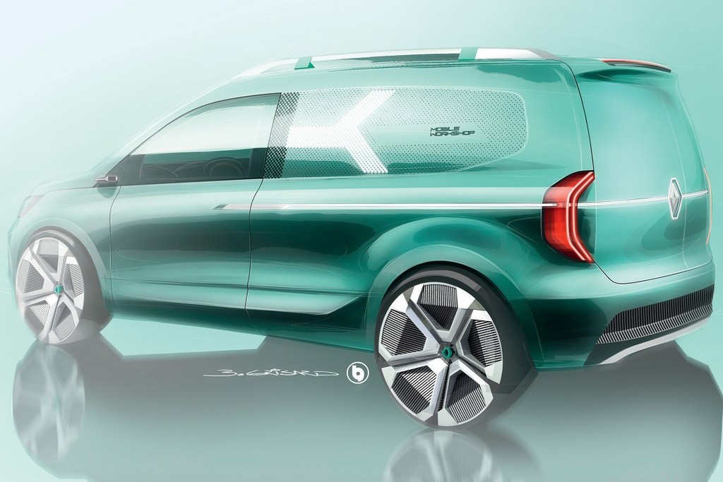 RENAULT KANGOO Z.E. CONCEPT: ADIANTAMENTO DA NOVA GERAÇÃO QUE CHEGARÁ EM 2020, foto 15