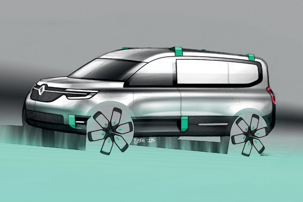 RENAULT KANGOO Z.E. CONCEPT: ADIANTAMENTO DA NOVA GERAÇÃO QUE CHEGARÁ EM 2020, foto 17
