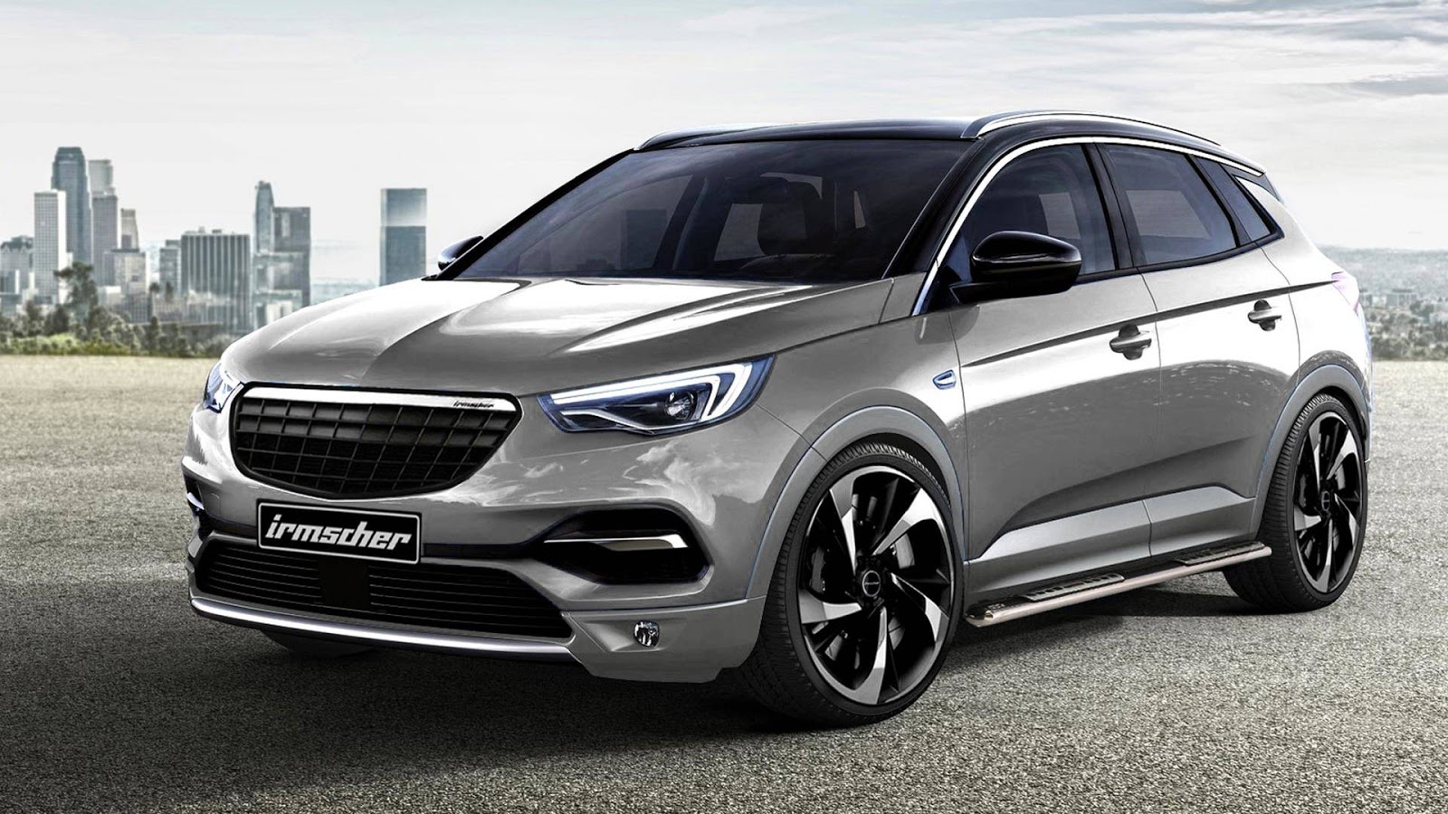 IRMSCHER COLOCA UM POUCO DE PIMENTA E ESPORTIVIDADE NO OPEL GRANDLAND X, foto 1
