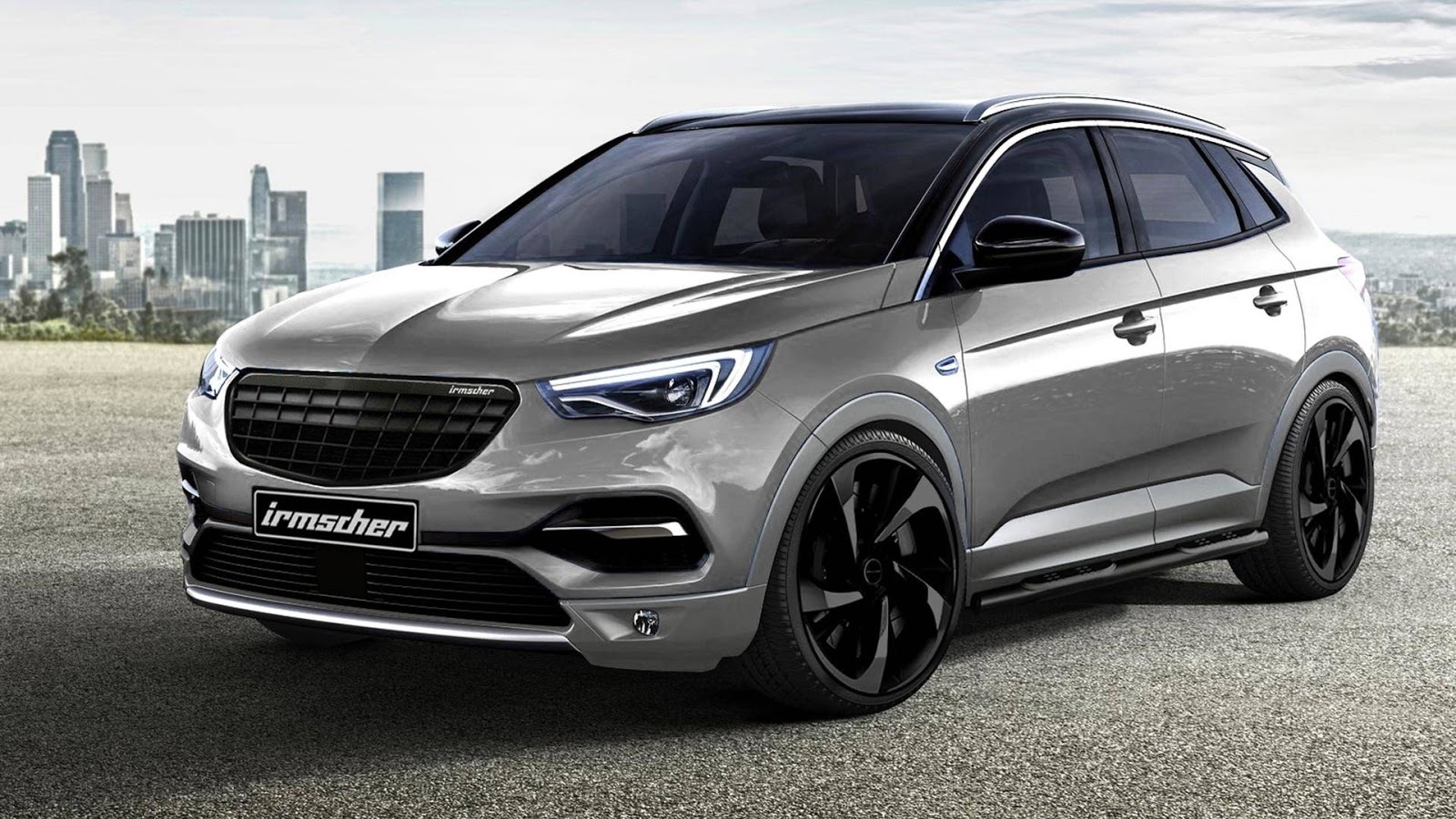 IRMSCHER COLOCA UM POUCO DE PIMENTA E ESPORTIVIDADE NO OPEL GRANDLAND X, foto 2