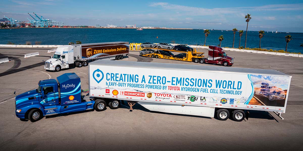 CAMINHÃO DE HIDROGÊNIO DA TOYOTA ESTREIA NOS ESTADOS UNIDOS, foto 2