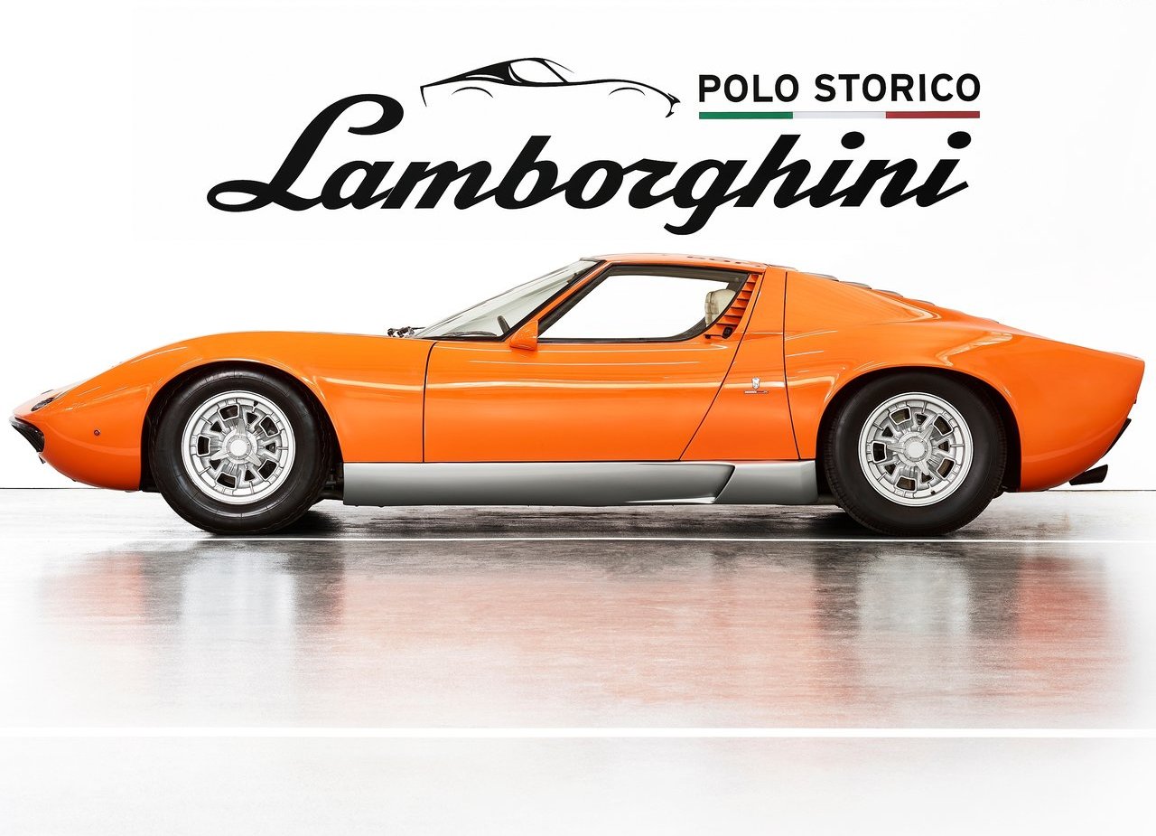 LAMBORGHINI POLO STORICO RESTAURA O MIURA P400 DO FILME ‘THE ITALIAN JOB’, foto 2