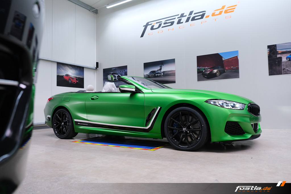 ESTE BMW M850i CABRIO BY FOSTLA CHEGA PARA BRIGAR COM OS MERCEDES-AMG, foto 5