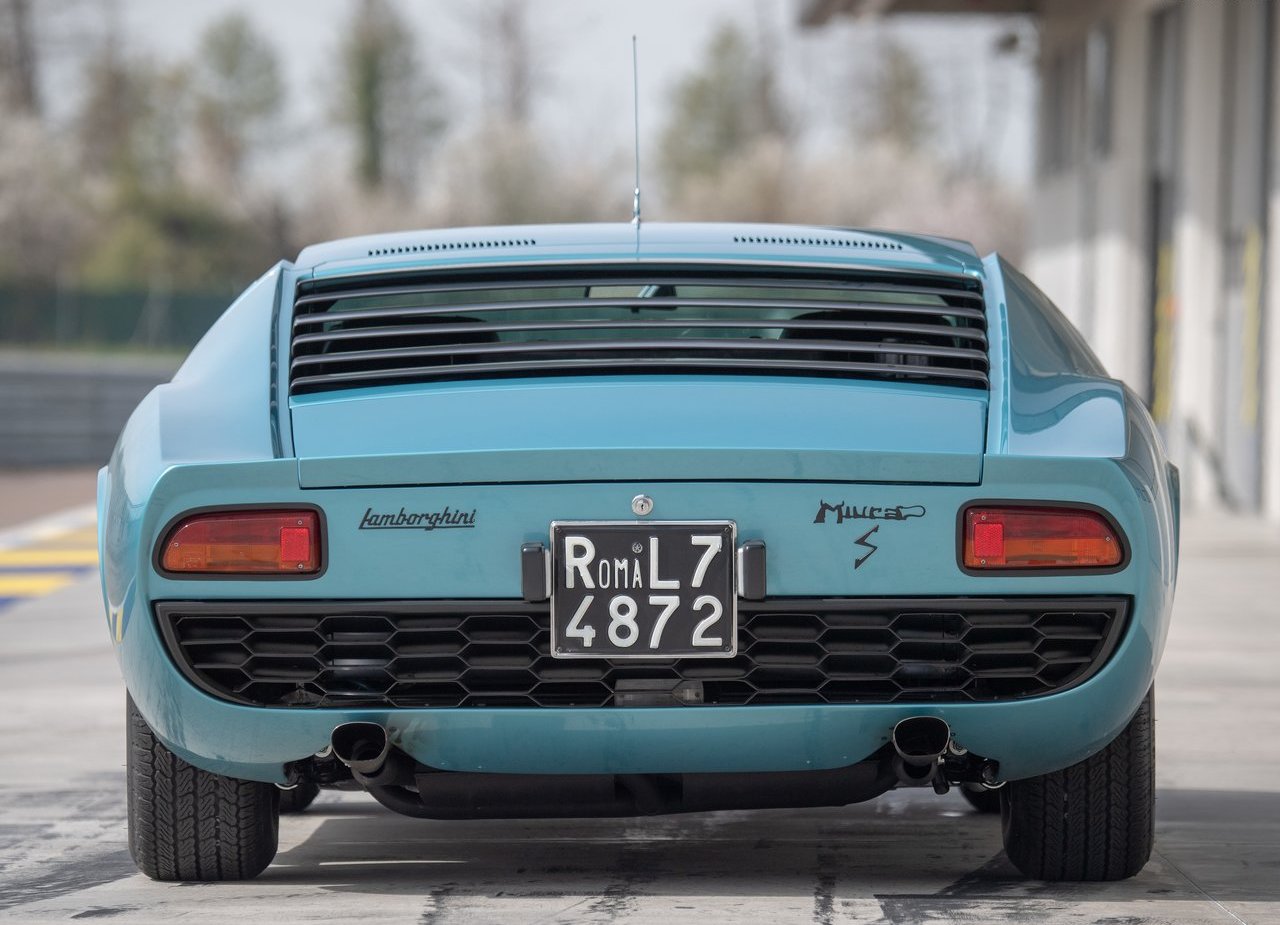 LAMBORGHINI POLO STORICO RESTAURA O LAMBORGHINI MIURA P400 S QUE PERTENCEU AO CANTOR ITALIANO LITTLE TONY, foto 8